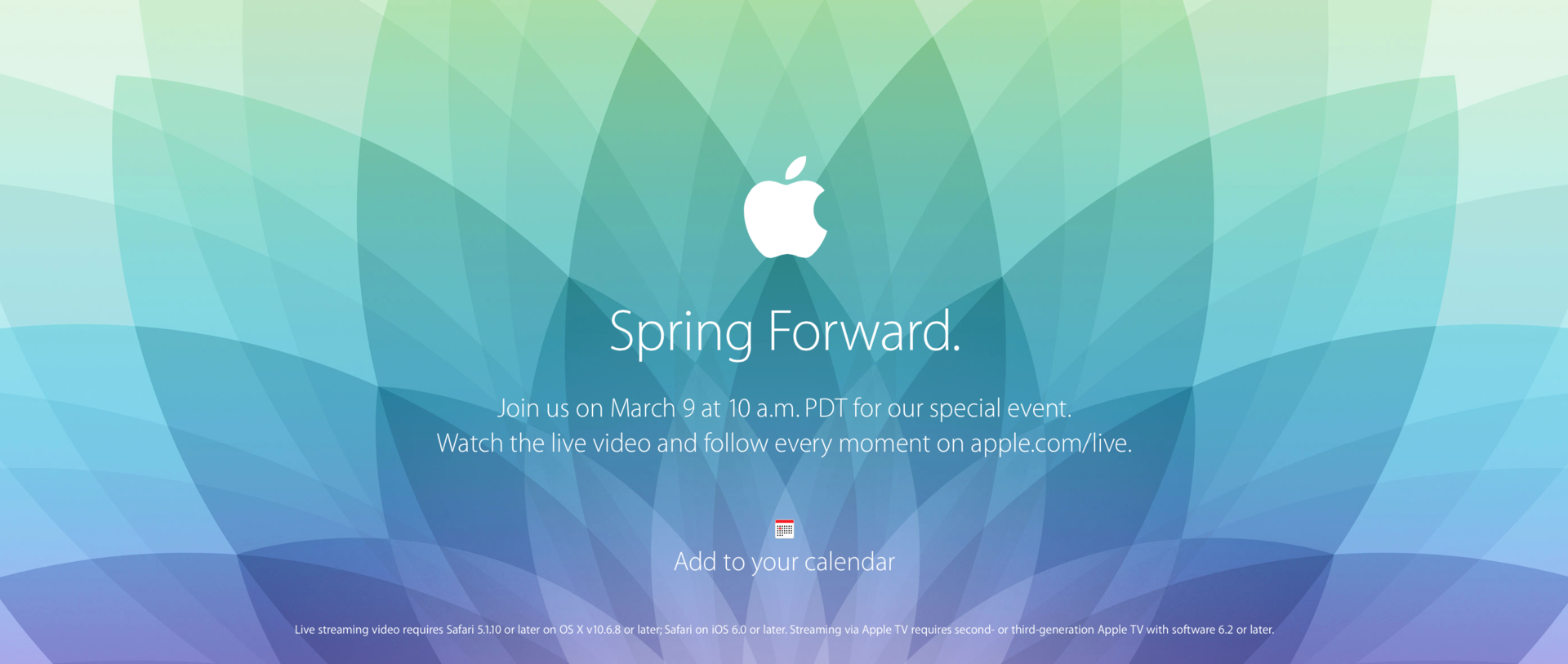 Duang一下，蘋果發(fā)布會3月9日就來了！主角會是Apple Watch嗎？